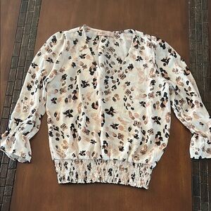 Floral Print Women's Top